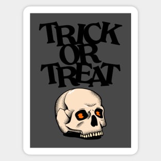 Trick or Treat Halloween Apparel Sticker